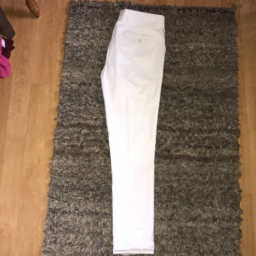 White dress pants